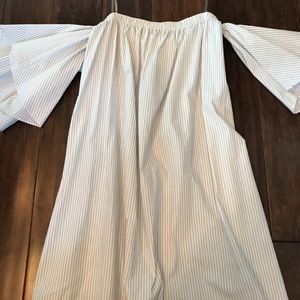 new, unworn off the shoulder dress